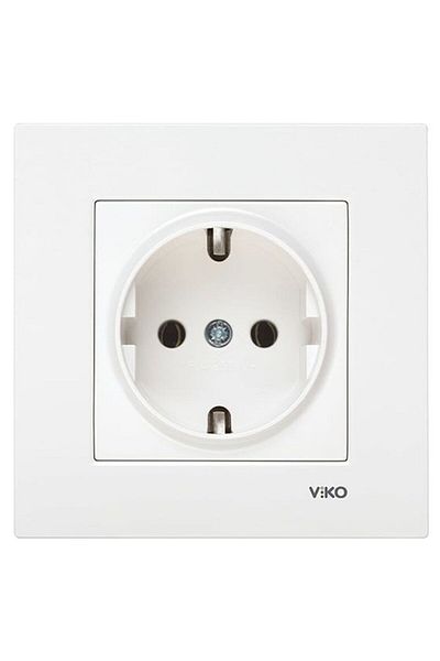VİKO Viko Karre Grounded Socket White90967008