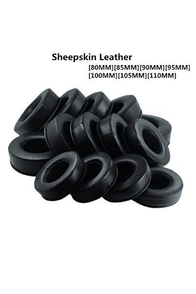 Choice وسادات أذن بديلة من جلد الغنم 80 مم، وسادات أذن من إسفنج الذاكرة 70 مم، 80 مم، 85 مم، 90 مم، 95-110 مم لسماعات الرأس