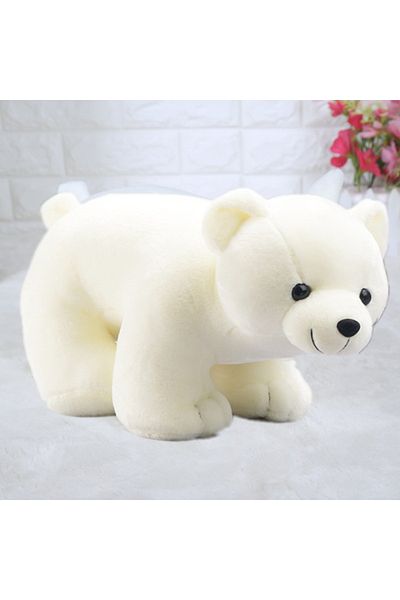 Choice Brown 25cm Lovely White And Brown Polar Bear Plush Toys Cute Soft Stuffed Animal Plush Bear Dolls Ki