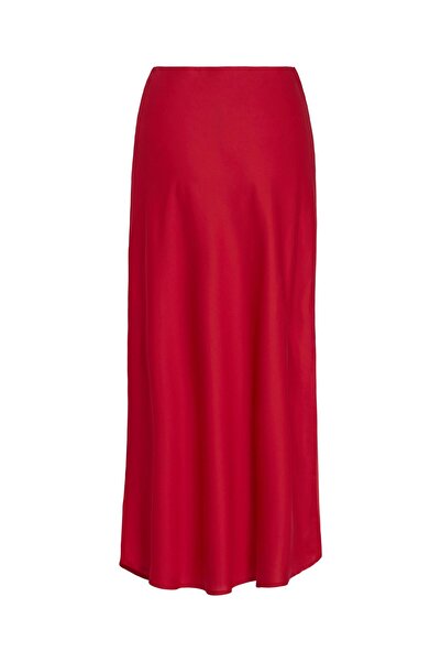 VILA Maxirock mit hoher Taille