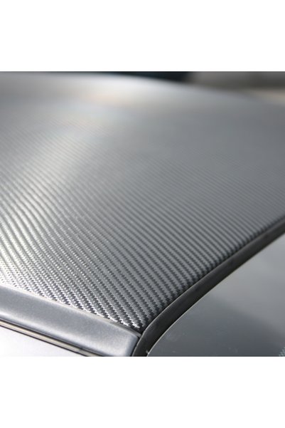 TASARIM TABELA Carbon Foil Dark Gray Serrated Surface 150Cmx25Cm
