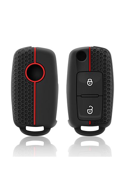 Choice 2 Buttons Silicone Car Key Case Cover Shell Fob for VW Volkswagen MK4 Bora Golf 4 5 6 Jetta Passa...
