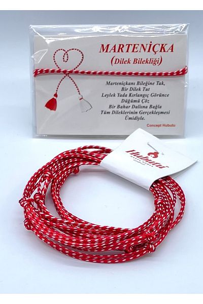 Concept HuBuTU 10 Pieces Card Gelatin Minimal Men's Martenish Wish Lucky Bracelet Set