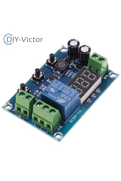 Choice Hcw-m63 Battery Charge Discharge Module Dc 6-40v Integrated Voltmeter Undervoltage Overvoltage Pr...