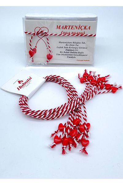 Concept HuBuTU Set of 10 Gift Cards and Gelatin Marteniçka Wishing Bracelets
