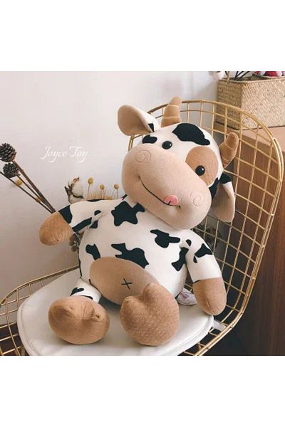 Choice Cute Cow Plush Toy Rag Doll for Girlfriend Children's Toys Gifts Plush Toys Pillow Plushie Stuffe...