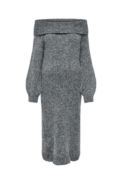 ONLY MATERNITY Strickkleid OLMMARIE Midikleid