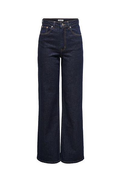 Only Jeans mit weitem Bein ONLJUICY Hohe Taille Weiter Beinschnitt Jeans