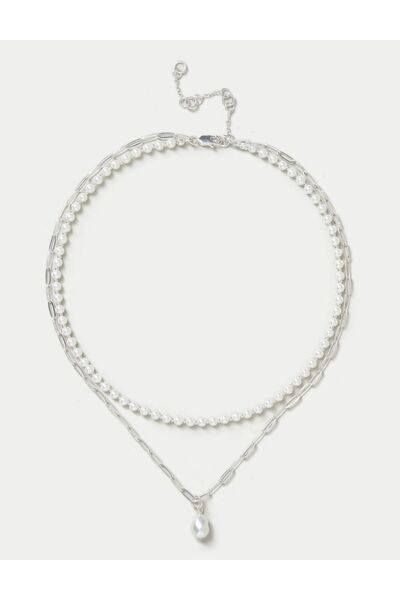 Marks & Spencer İnci Detaylı Kolye