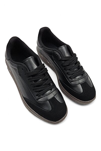 Melen Shoes حذاء رياضي نسائي أسود من Retrowalk - حذاء رياضي مريح