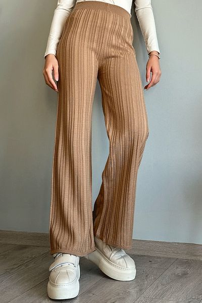 InStyle سروال تريكو الجمل المضلع