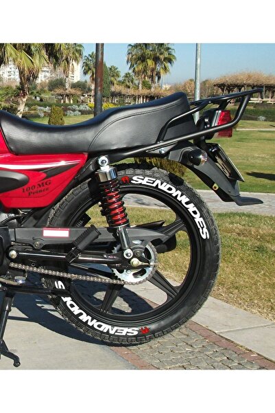 Performance Stickers Motorsiklet Send Nudes Lastik Sticker Mondial Falcon Rks Uyumlu Lastik Yanağı Yazısı Stiker 8 Adet