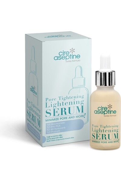 CIRE ASEPTINE Pore Tightening Lightening Yüz Serumu 30 ml -Minimize Pore and ...