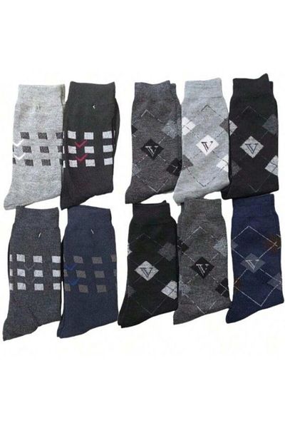 MY MENORA SOCKS X1-ΑΡΣΕΝΙΚΕΣ ΚΛΑΣΙΚΕΣ ΚΑΛΤΣΕΣ 8 ΖΕΥΓΑ