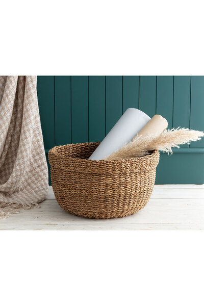 Madame Coco Голяма плетена кошница