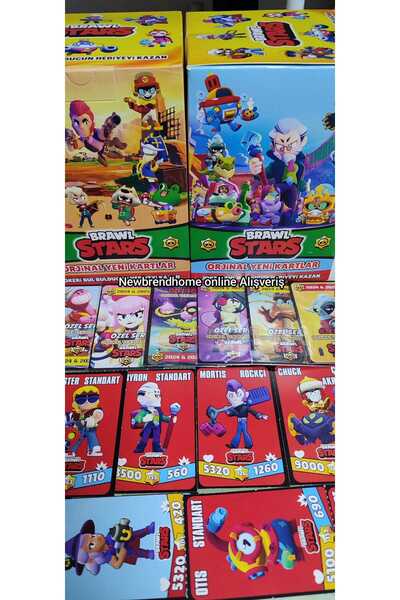 Emrah Gültekin سلسلة جديدة من بطاقات شخصيات لعبة Brawl Stars (15 حزمة 30 بطاق...