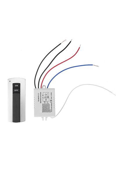 Choice 220V Smart Digital Wall Switch Lamp Wireless Radio Remote Control Crystal Lamp Modern Wall Ceilin...