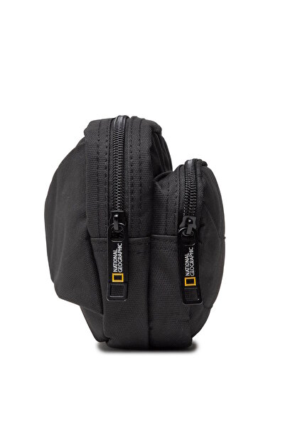 NATIONAL GEOGRAPHIC Çok Gözlü Unisex Bel Çantası Siyah N00718.06
