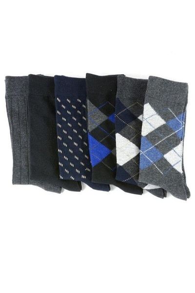 MY MENORA SOCKS X1-ΑΡΣΕΝΙΚΕΣ ΚΛΑΣΙΚΕΣ ΚΑΛΤΣΕΣ 8 ΖΕΥΓΑ