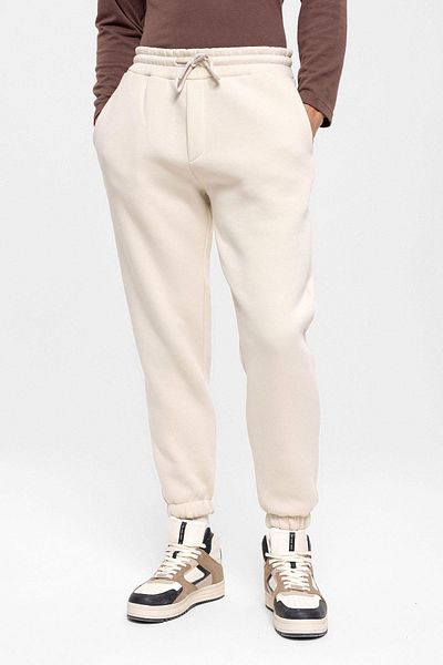 Antioch Beige Elastic Men's Tracksuit