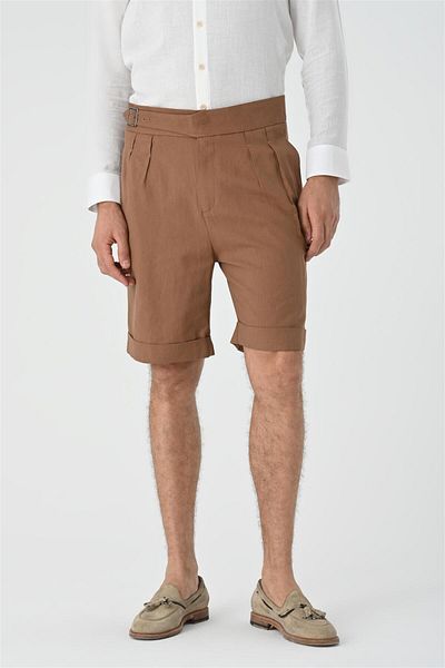 Antioch Ανδρικό σορτς με λεπτομέρεια Camel Buckle