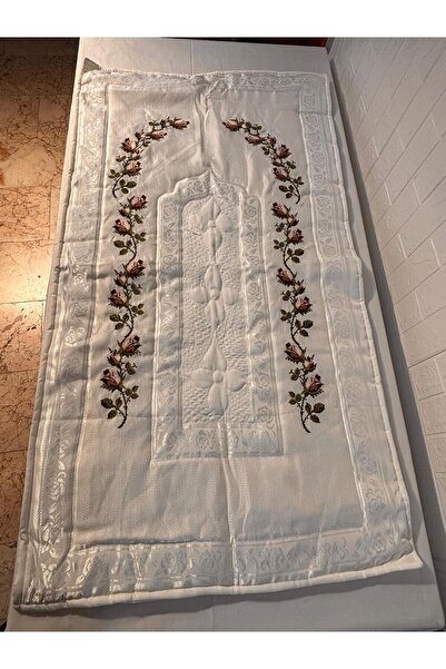 Vinezza Home Collection Çeyizlik 6 Parça Çiçek Nakışlı Etamin İşleme Seccade ...