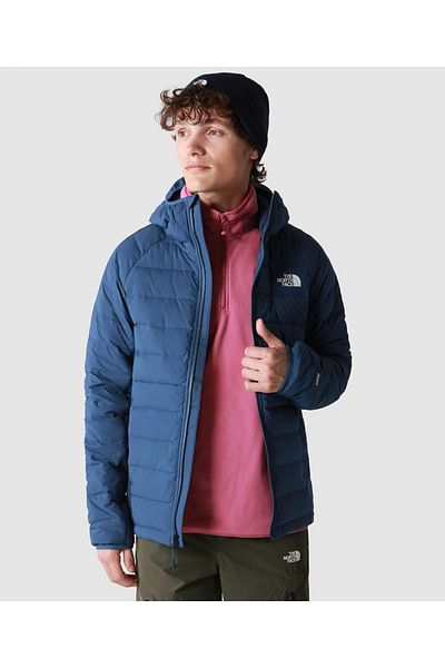 THE NORTH FACE Belleview Men's Winter Stretch down Hoodie - 600 Goose Feather, Colorful Outdoor Coat