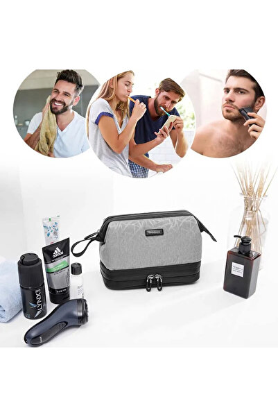 Go Veform Сіра дорожня косметичка та сумка для гоління - 19128-1