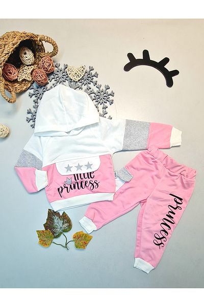 Des Biens Cotton Winter Double Set for Baby Girl and Child
