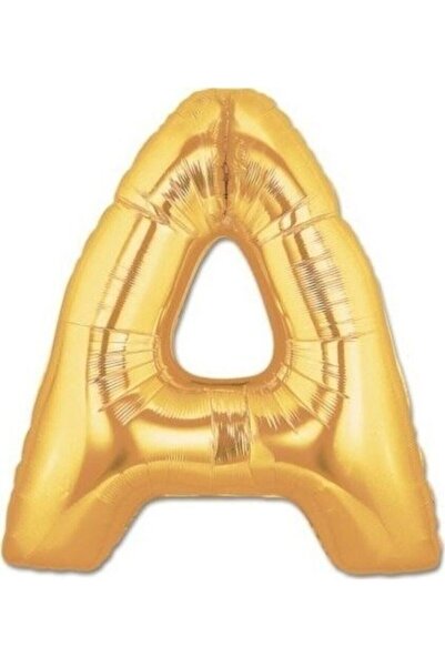 5DM Balloon Letter a Gold Foil Balloon 102 cm