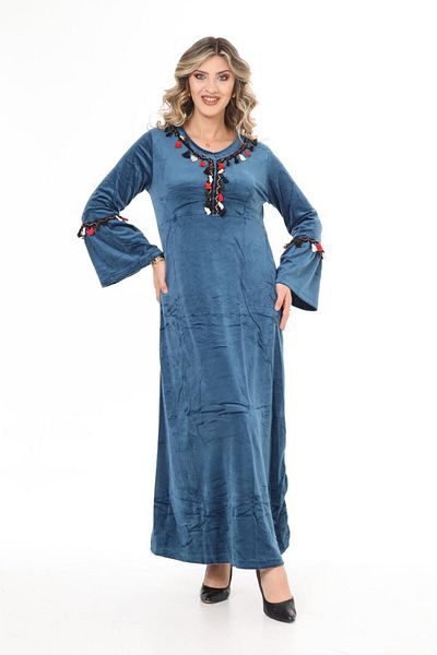 mervemoda ΓΥΝΑΙΚΕΙΟ ΜΑΚΡΙΜΑΝΙΚΟ ΒΕΛΟΥΔΙ ΦΟΡΕΜΑ