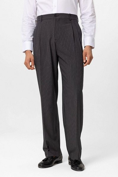 Antioch High Waist Smoked Striped Relax Fit Men's Trousers