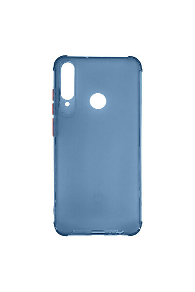 Nettech Huawei Y6p Uyumlu Neptün Seri Arka Koruma Kılıf - Lacivert