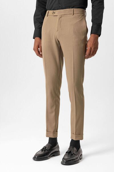 Antioch Vizon Regular Fit Duble Paça Erkek Pantolon
