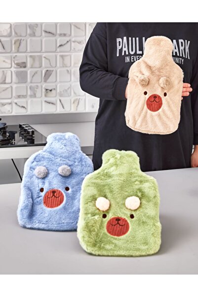 MİMOZA PARK Peluş El Geçmeli Ayı Figürlü 2000 ml lik Sıcak Su Torbası