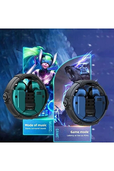 Linktech S30 Kulak İçi Oyuncu GAMER ALÜMİNYUM Bluetooth Kulaklık