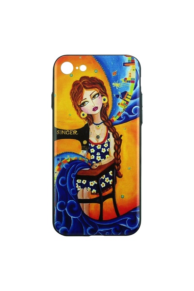 Nettech İphone 7 Uyumlu Desenli Seri Arka Koruma Kılıf