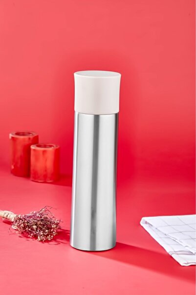 aciess Paslanmaz Çelik Termos Bardak 500 ml Kilitli Thermos Mug Kupa Araç Ter...