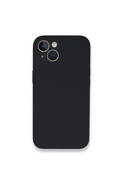 Nettech İphone 13 Mini Uyumlu Nano Silikon Arka Koruma Kılıf - Siyah