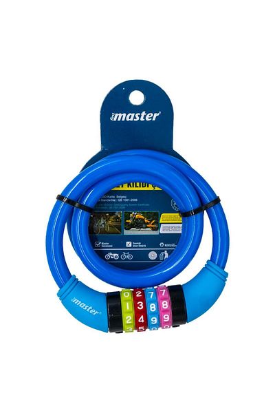 Master 500950   Combination Bicycle Lock 12mm X 80cm