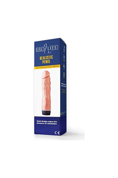Genel Markalar Titreşimli Realistik Vibratör 18 cm