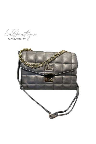 LA BOUTIQUE Geanta LB 7089 - Model Argintiu