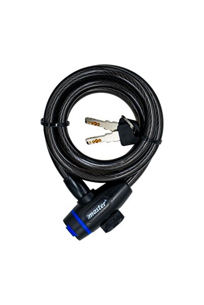 Master 500945 Κλειδαριά ποδηλάτου με κλειδί 12mm x 150cm