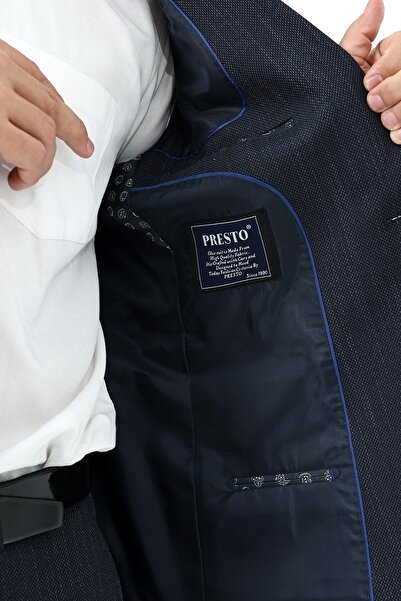 Presto Men's Classic (Regulated) Suit 6 Drop Navy-674-200