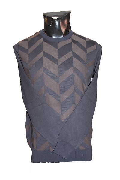 Diandor Men's Crew Neck Knitwear Sweater 2325067