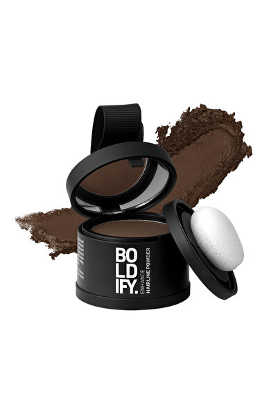 Boldify Saç Tozu Orta Kahve, Dolgunlaştırıcı Topik Tozu, Saç Dökülmesini Gizl...