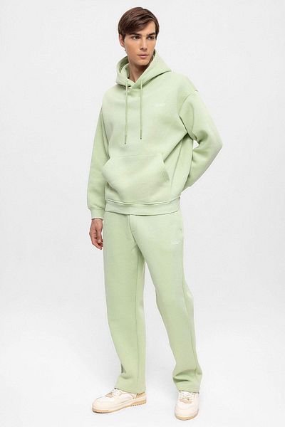 Antioch Mint Regular Fit Printed Men's Tracksuit Set