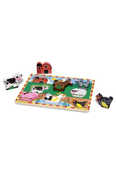 Melissa & Doug لغز السمين - المزرعة