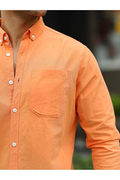 Valiberta Πουκάμισο Gabardine - Πορτοκαλί