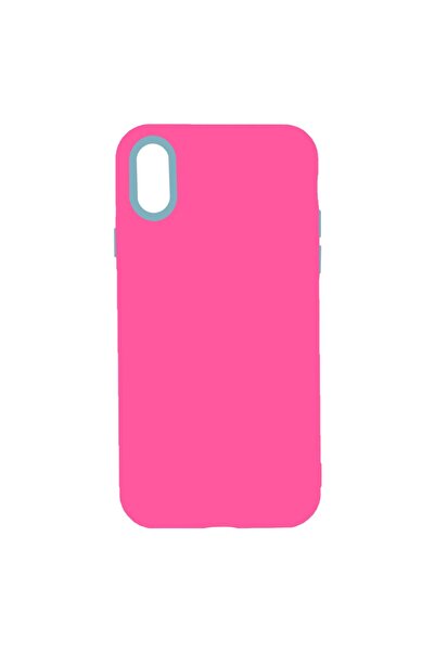 Nettech Apple Iphone X Uyumlu Pascal Seri Arka Koruma Kılıf - Pembe